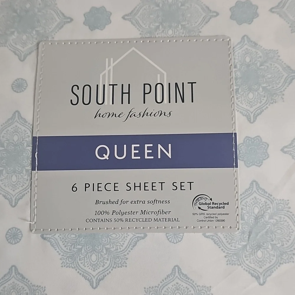 South Point Home Fashions Microfiber 4-piece Sheet SetSize Queen